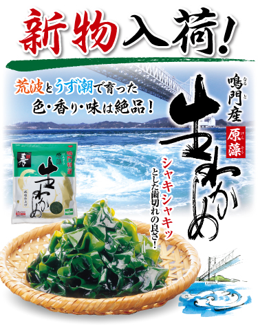 ≪2026年 新物≫鳴門原藻生わかめ 320g